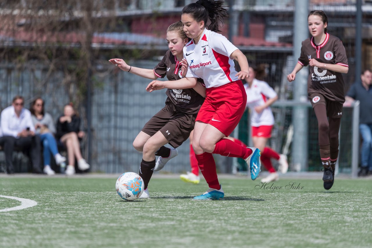 Bild 271 - wBJ St. Pauli - Walddoerfer : Ergebnis: 1:11